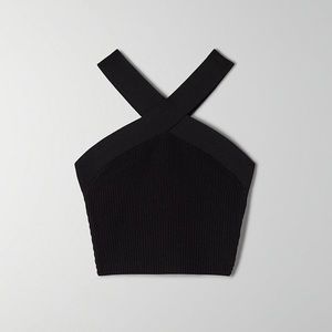 Brand new babaton sculpt knit criss cross tank